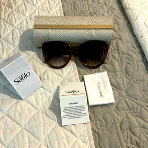 New without tags Jimmy Choo sunglasses.